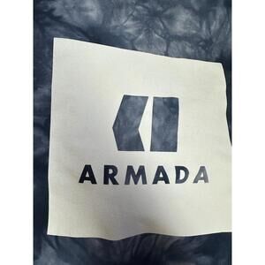 Armada ski snowboarding hoodie pocketed tie dye mens medium